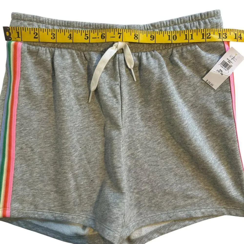 NWT Gap Gray Pull On Sweat Shorts Girls XXL 14/16